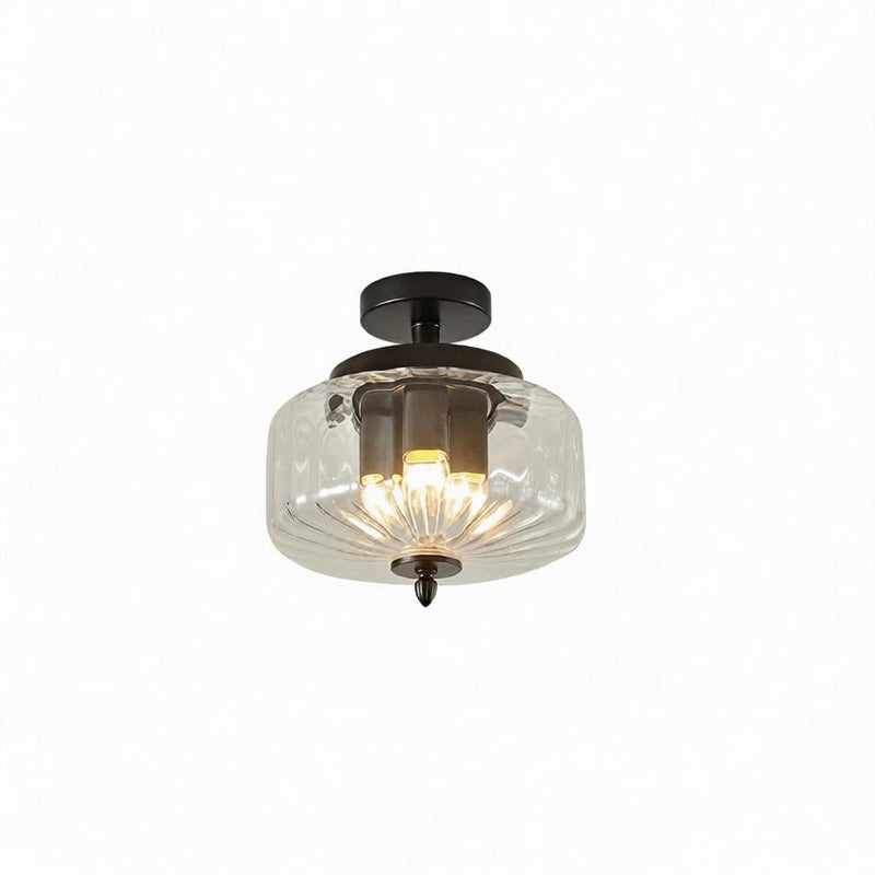 Omelira Deux | Outdoor Semi Flush Mounted Light