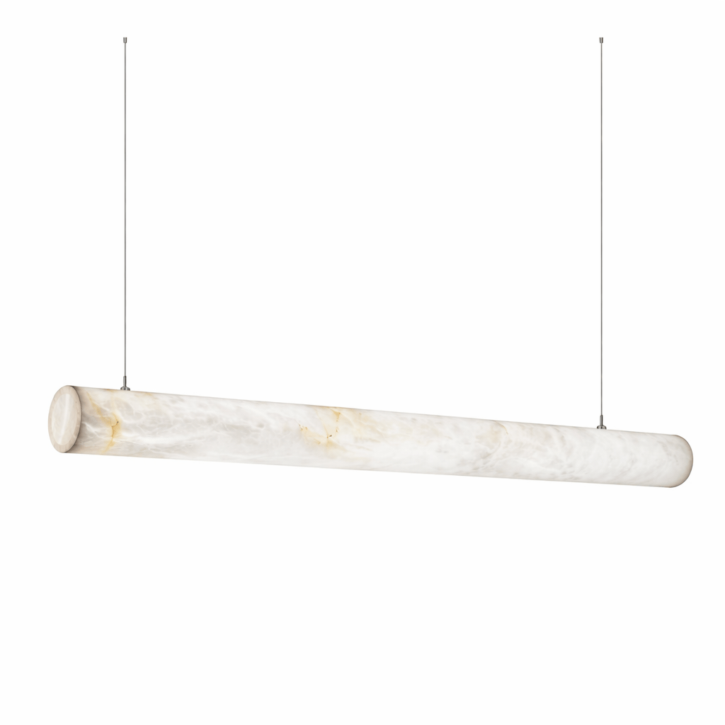 Vorneshal | Linear Alabaster Pendant Light - Modern Pendant Light | HomeCartel Philippines
