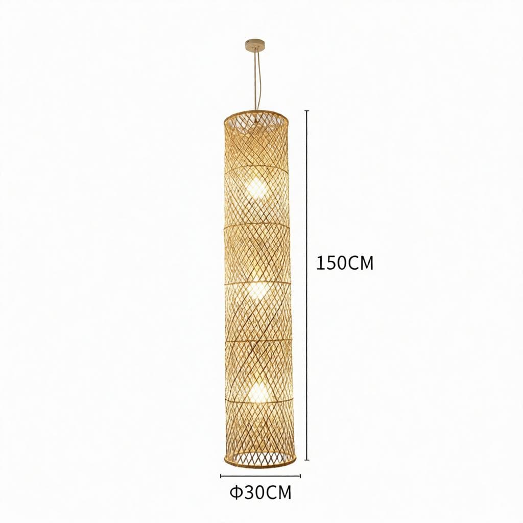 Calydris | Rattan Chandelier - Modern Chandelier | HomeCartel Philippines