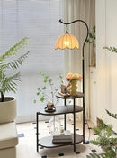Kelvetha | Integrated Shelf Floor Lamp