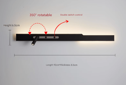 Nazerel | Linear Wall Light