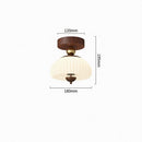 Norvan Deux | Semi Flush Mounted Light