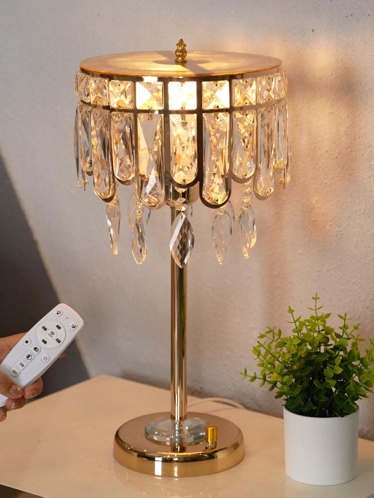 Syllarin Deux I Crystal Table Lamp - Detail View #2 | HomeCartel