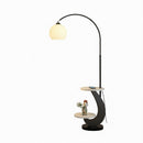 Xendira | Integrated Shelf Floor Lamp