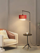 Wynestra | Integrated Shelf Floor Lamp