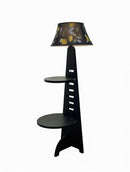 Melvarae | Integrated Shelf Floor Lamp