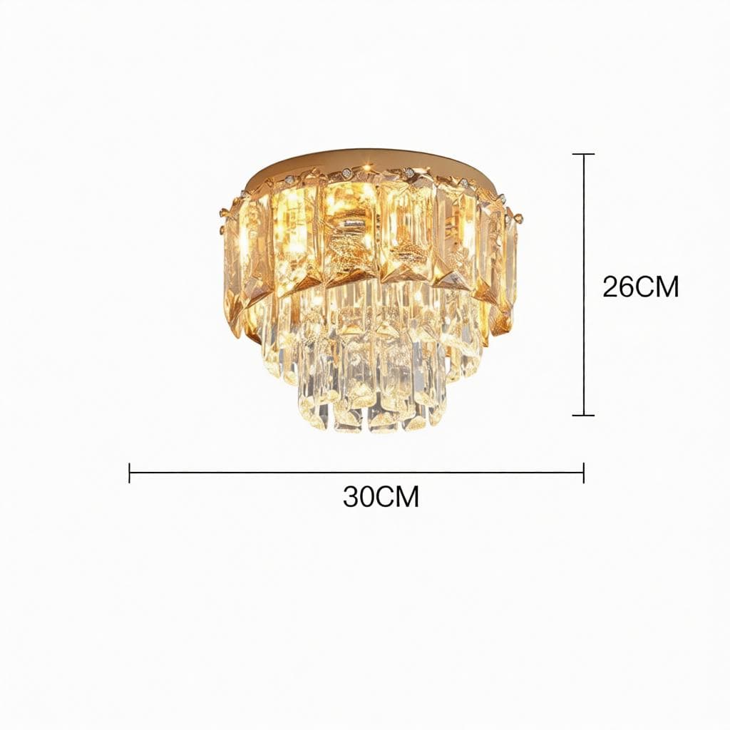 Orlindor | Semi Flush Mounted Light - Detail View #2 | HomeCartel