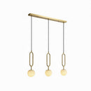 Ulvania Deux | Linear Alabaster Pendant Light