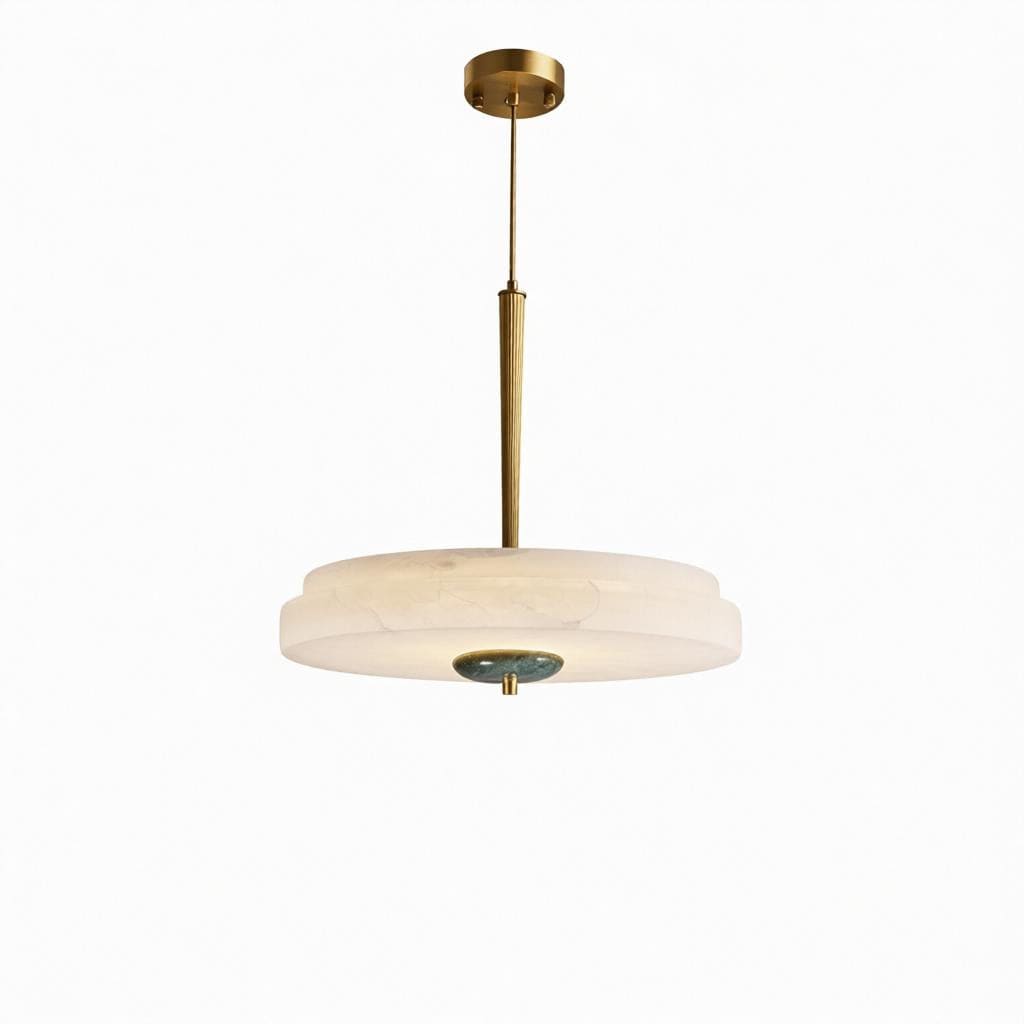 Norriaia | Alabaster Chandelier - Detail View #2 | HomeCartel