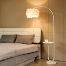 Elvoria A | Integrated Shelf Floor Lamp