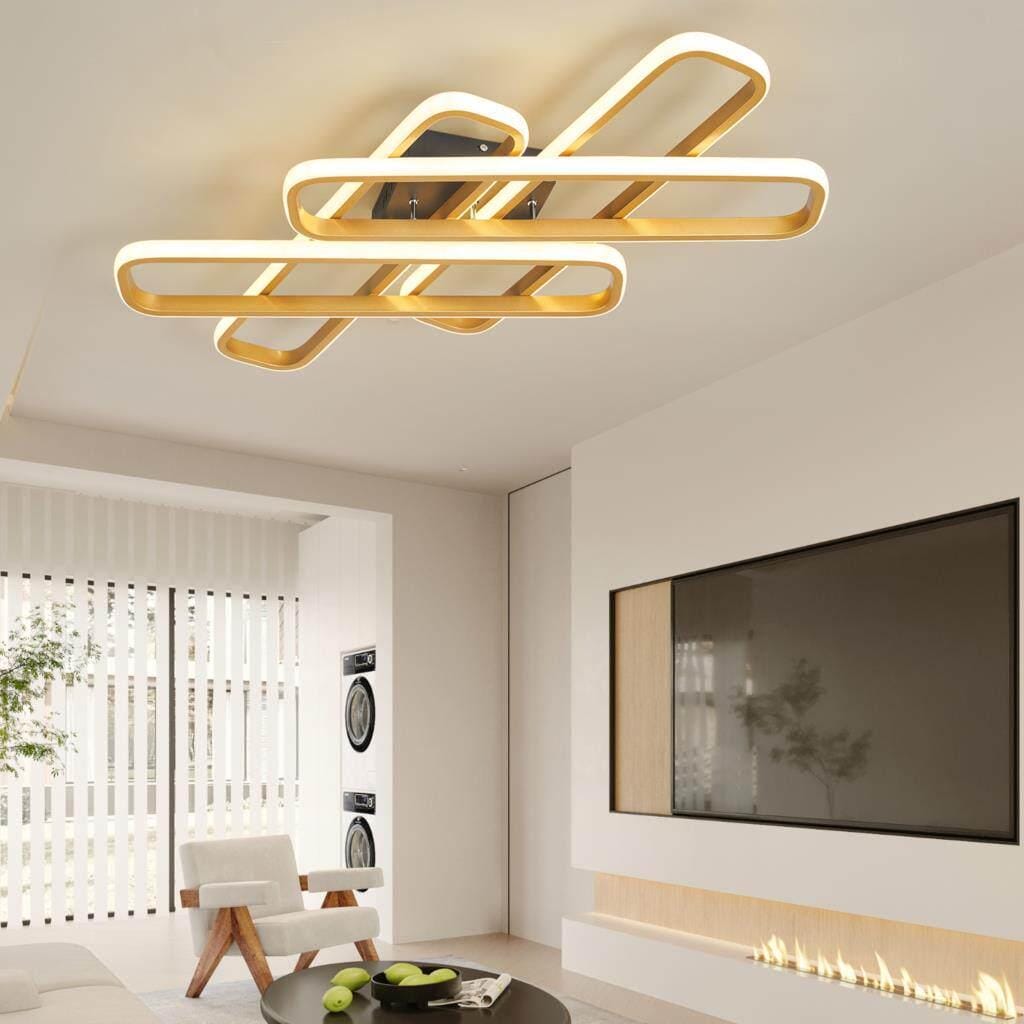 Metrika | Semi Flush Mounted Light - Detail View #3 | HomeCartel