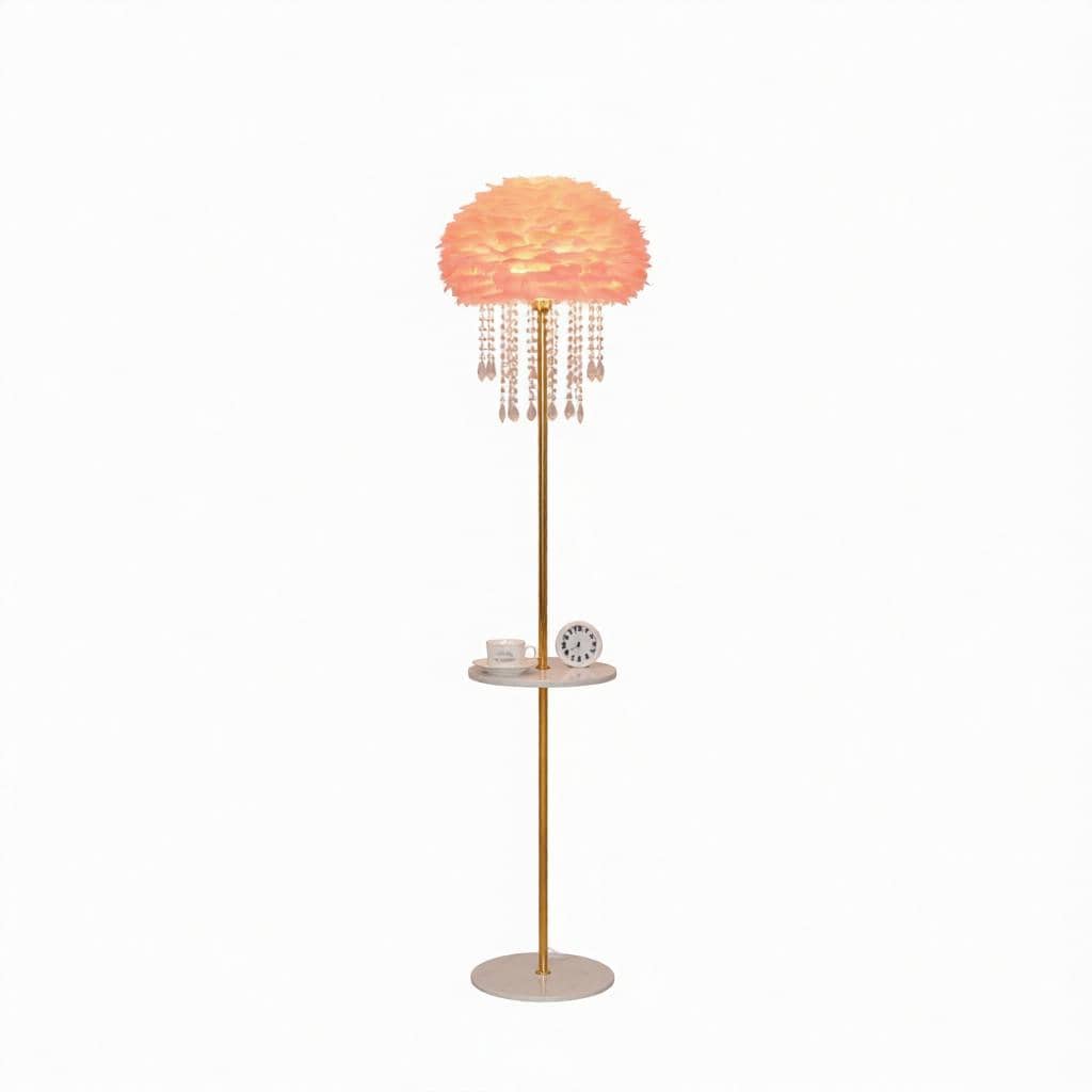 Invelle | Integrated Shelf Floor Lamp - Detail View #5 | HomeCartel