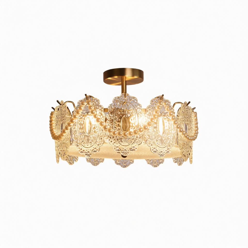 Aelviren | Semi Flush Mounted Light - Detail View #7 | HomeCartel