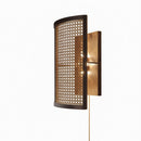 Syra | Rattan Wall Light