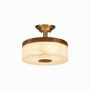 Nylissen C | Semi Flush Mounted Light