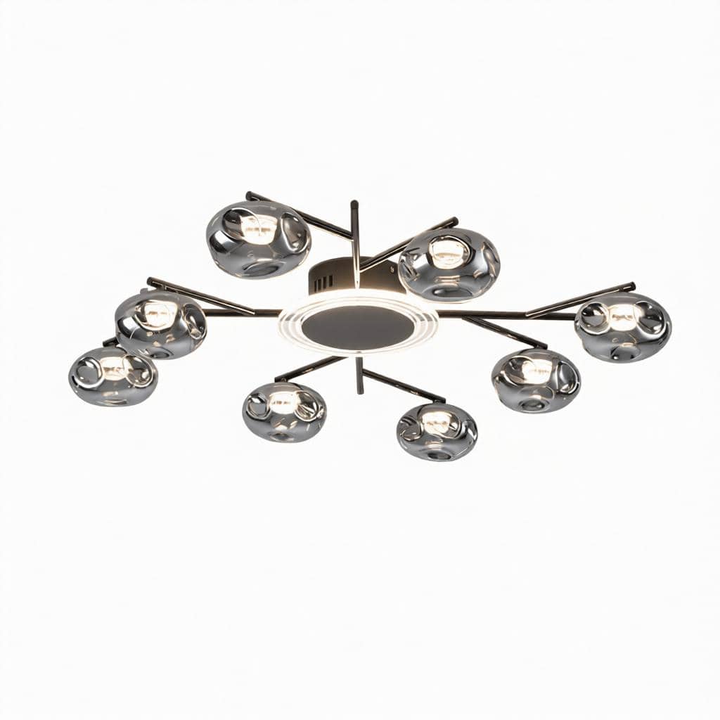 Erinelle | Semi Flush Mounted Light - Detail View #5 | HomeCartel