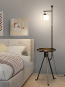 Wrelisyn | Integrated Shelf Floor Lamp