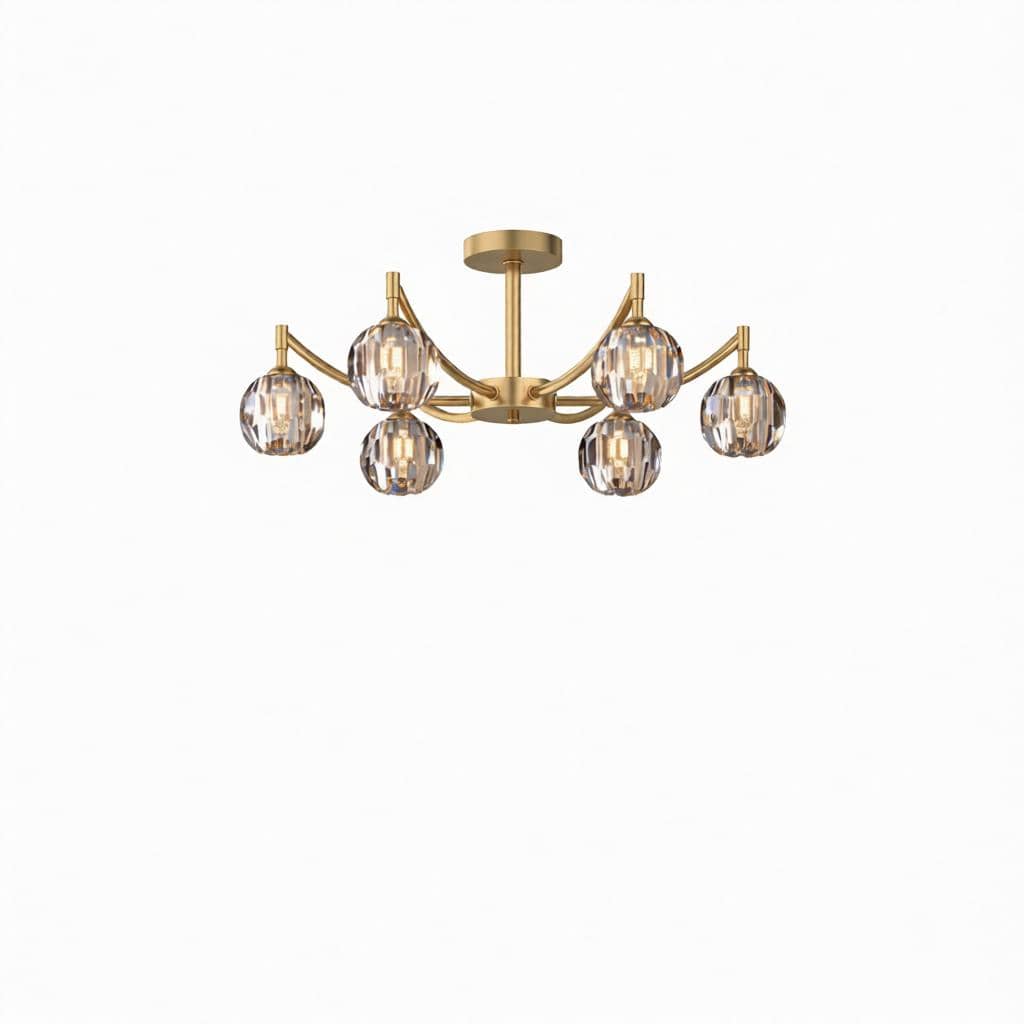 Orriv | Semi Flush Mounted Light - Detail View #5 | HomeCartel