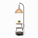 Soralith | Integrated Shelf Floor Lamp