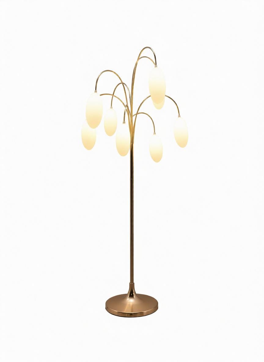 Oalindis I Crystal Floor Lamp - Detail View #2 | HomeCartel