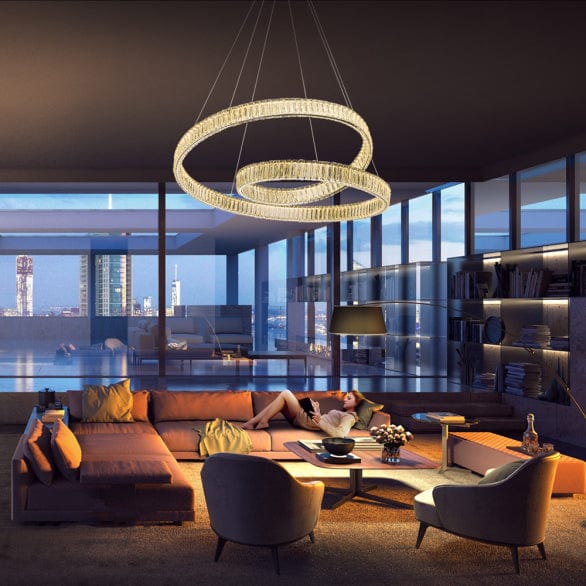 Carlee Trois | Modern LED Chandelier - Home Cartel ®