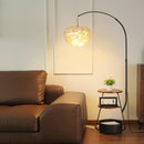 Arlithra | Integrated Shelf Floor Lamp