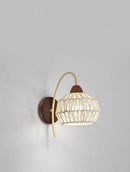 Norvi | Rattan Wall Light