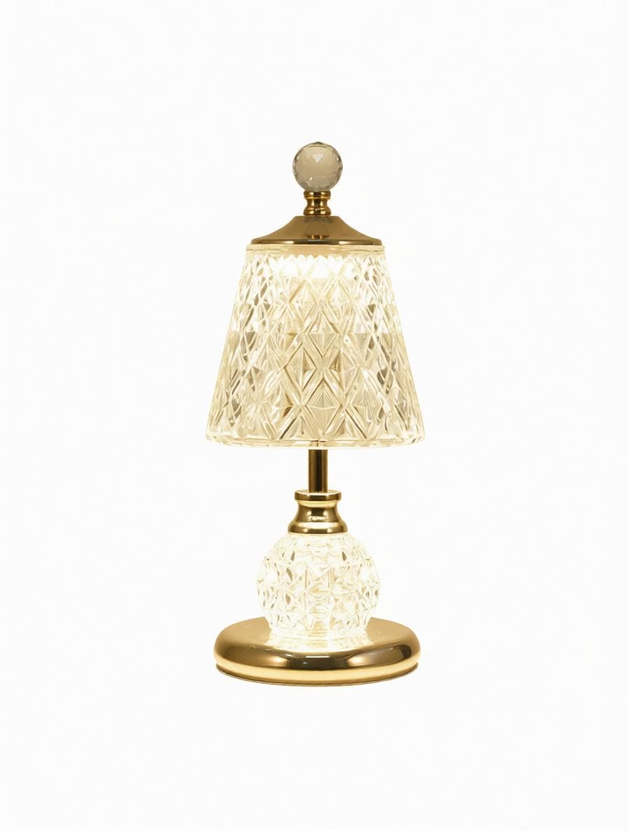 Aelryselle | Crystal Table Lamp - Detail View #7 | HomeCartel