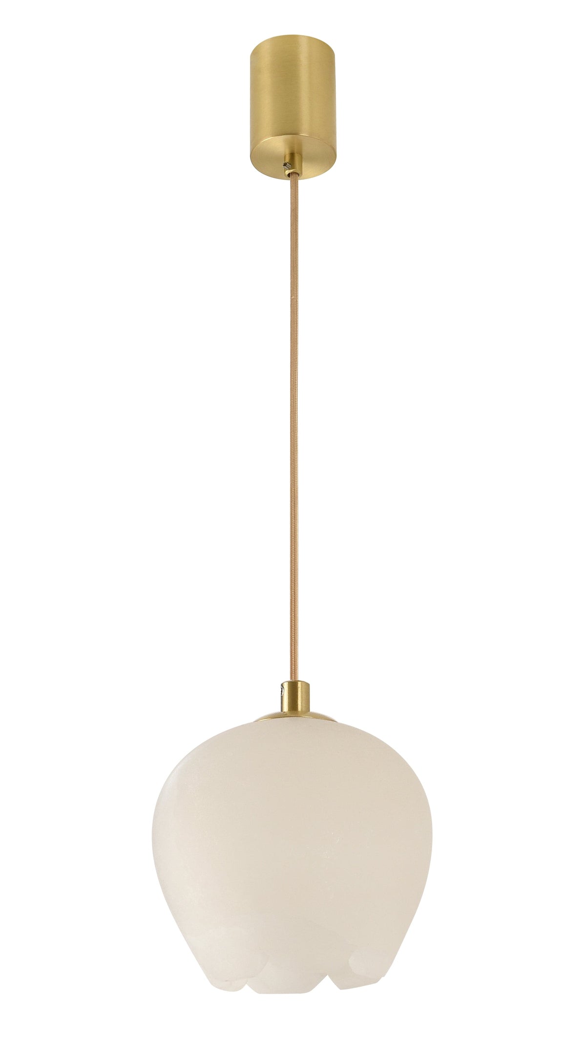 Trenyra | Alabaster Pendant Light - Detail View #2 | HomeCartel