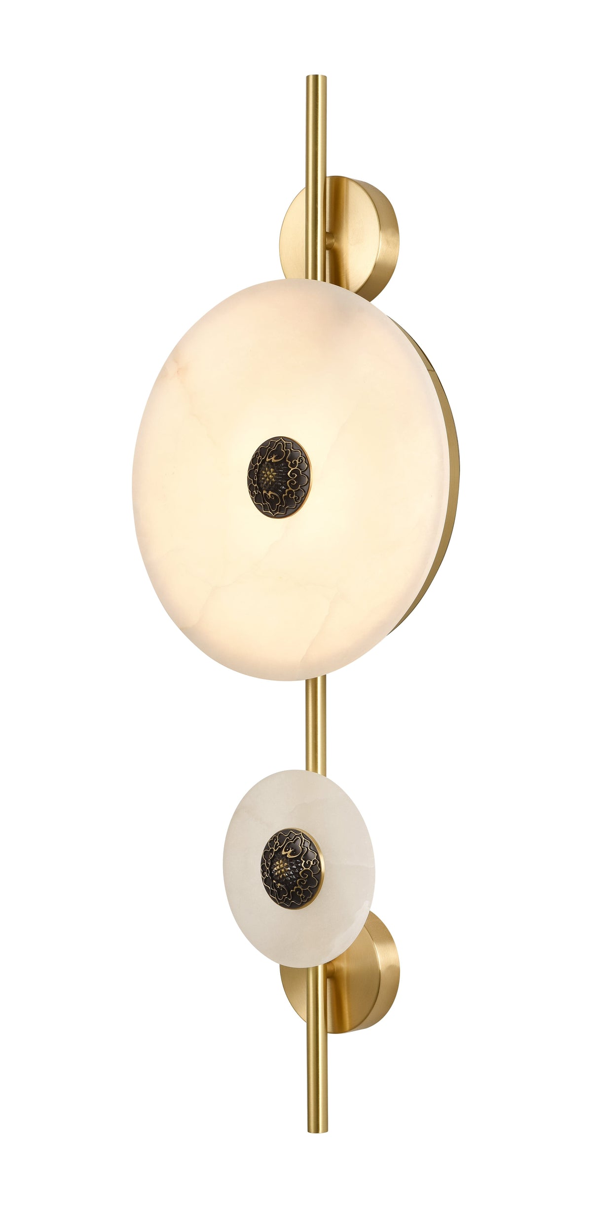Nyra Deux | Alabaster Wall Light - Detail View #3 | HomeCartel