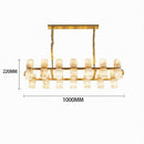 Irrelal B | Alabaster Linear Chandelier