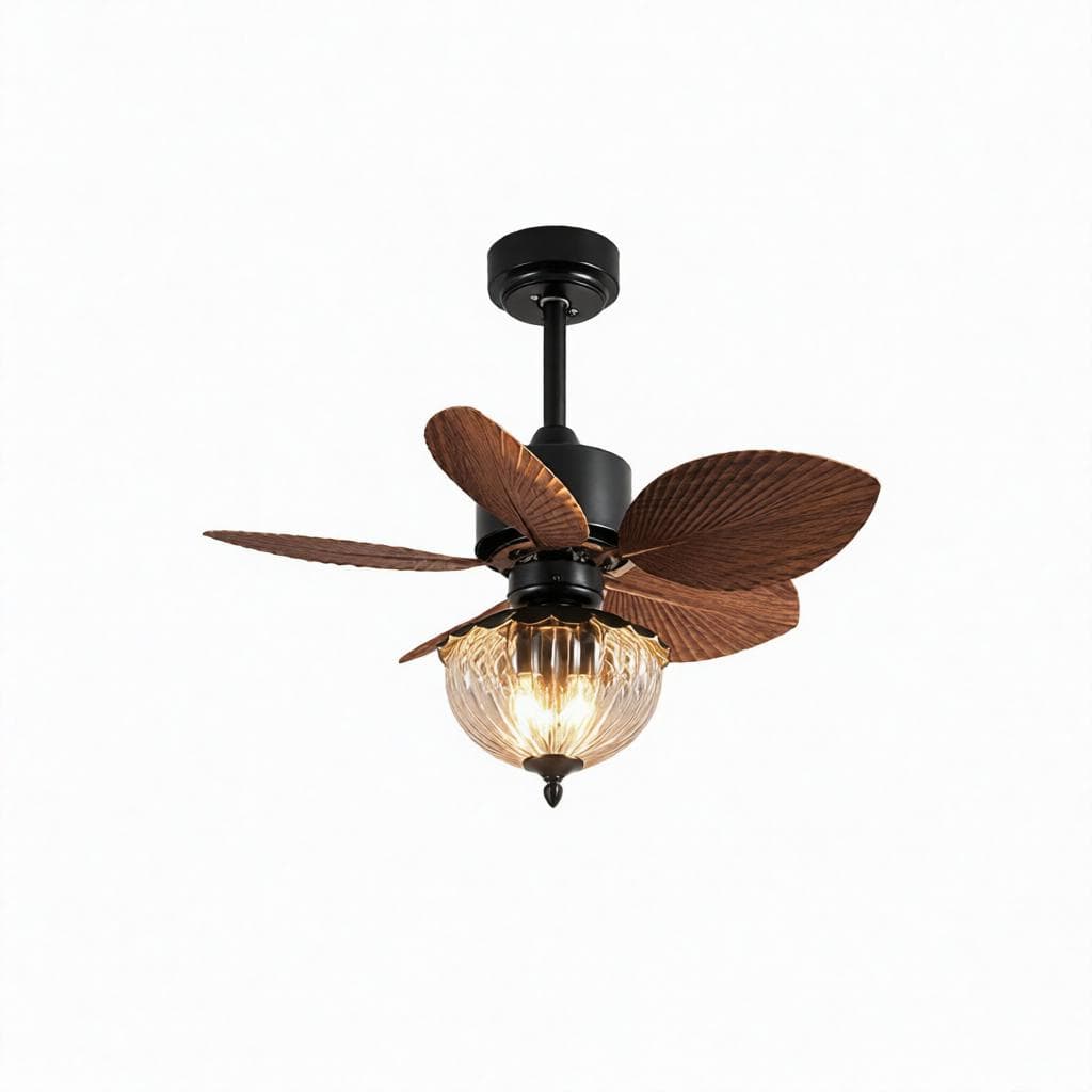 Ivora Deux | Outdoor Lighted Ceiling Fan - Detail View #3 | HomeCartel