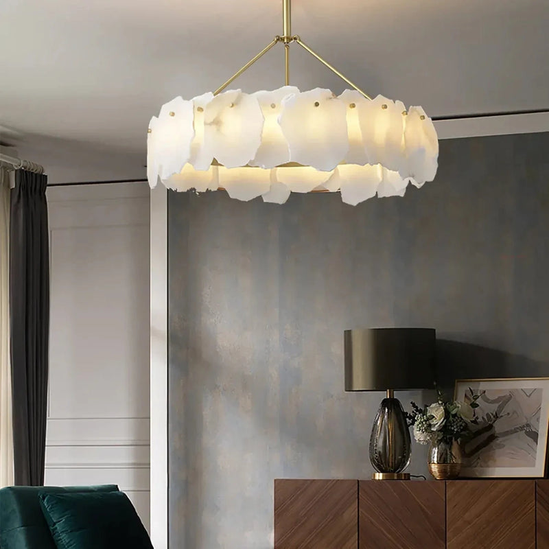 Xenavor A | Alabaster Chandelier