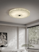Bronnel Deux | Alabaster Ceiling Mounted Light