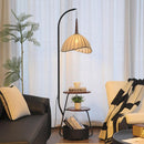 Soralith | Integrated Shelf Floor Lamp