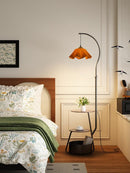 Gressyn C | Integrated Shelf Floor Lamp