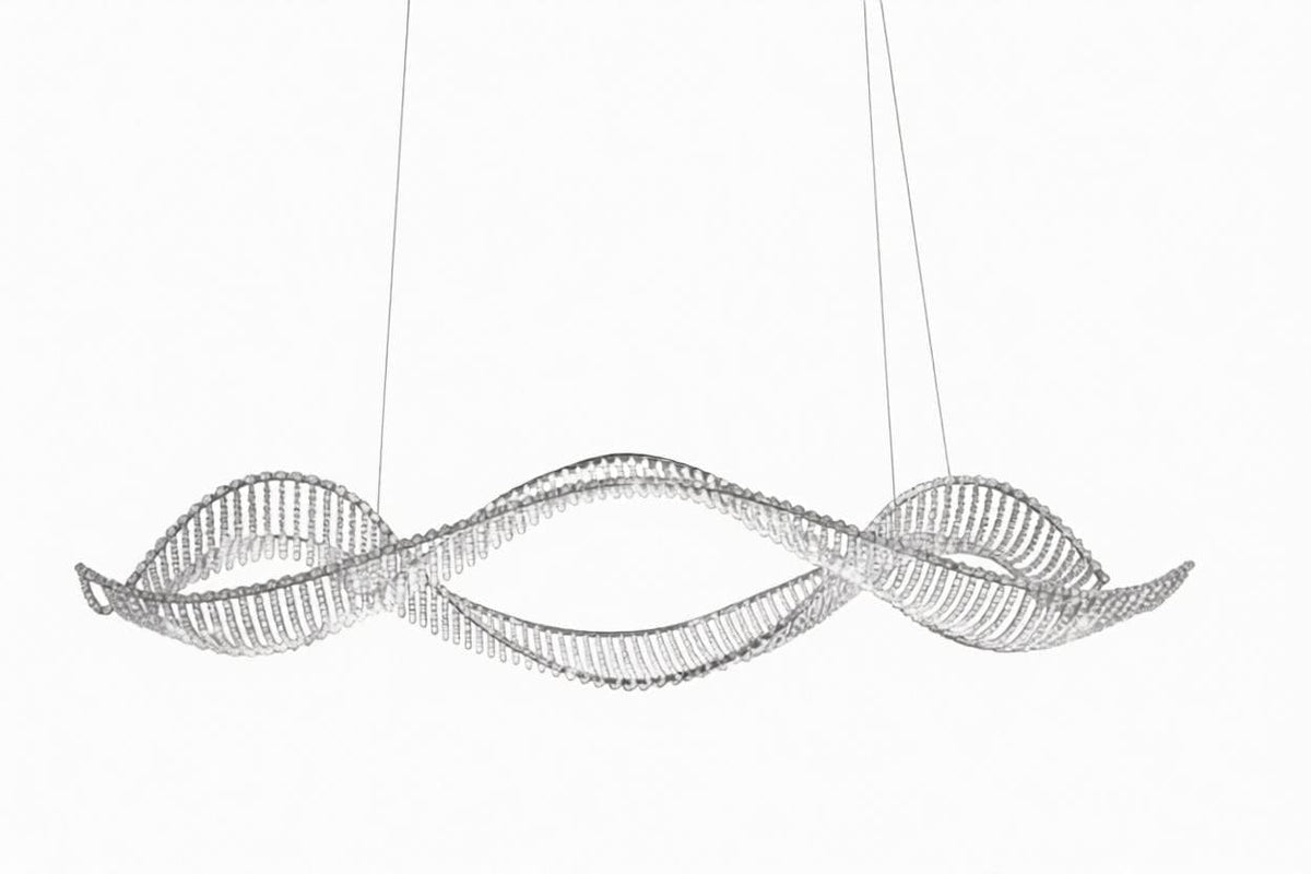 Mcnearney | Linear Chandelier - Detail View #3 | HomeCartel