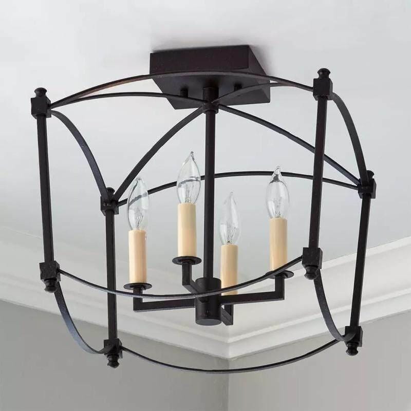 Rivenessa | Semi Flush Mounted Light - Detail View #4 | HomeCartel