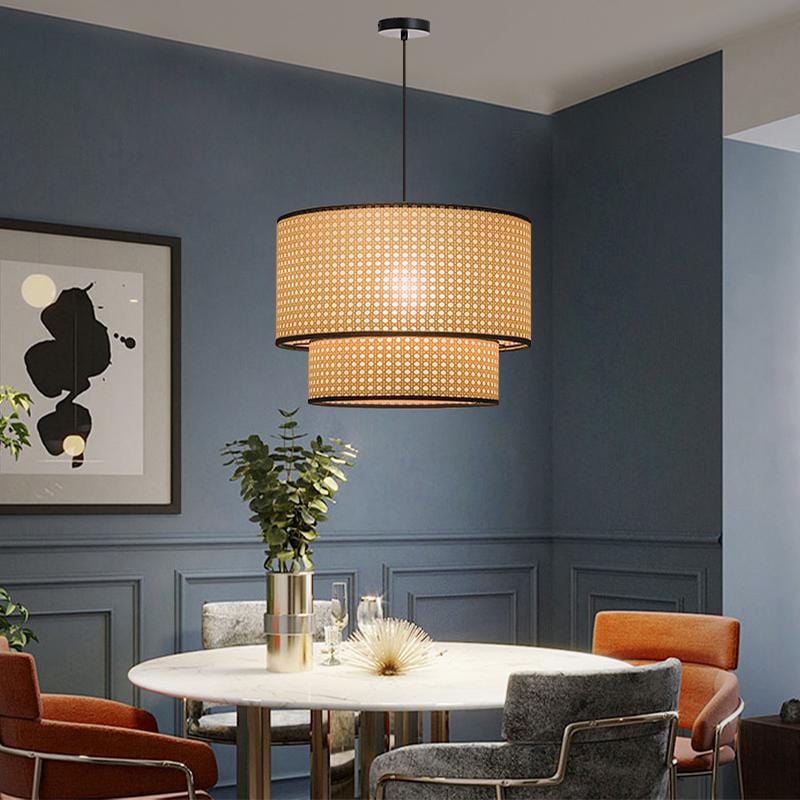 Amalfi | Boho Rattan Soliya Pendant Lamp