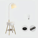 Aesmera A | Integrated Shelf Floor Lamp