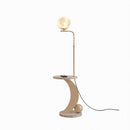 Cresalyn | Integrated Shelf Floor Lamp