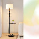 Irienna Une | Integrated Shelf Floor Lamp