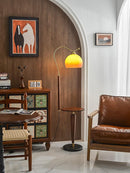 Virellune B | Integrated Shelf Floor Lamp