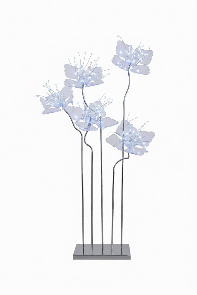 Nalwyn I Crystal Floor Lamp - Detail View #2 | HomeCartel