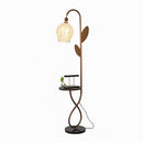 Aurenys | Integrated Shelf Floor Lamp