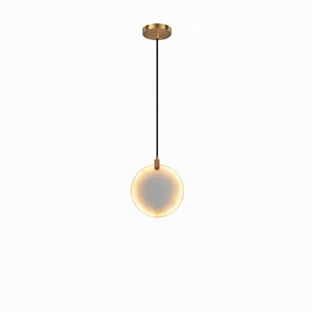Galvalon A | Alabaster Pendant Light - Detail View #3 | HomeCartel