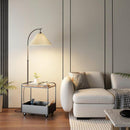 Qirellia B | Integrated Shelf Floor Lamp
