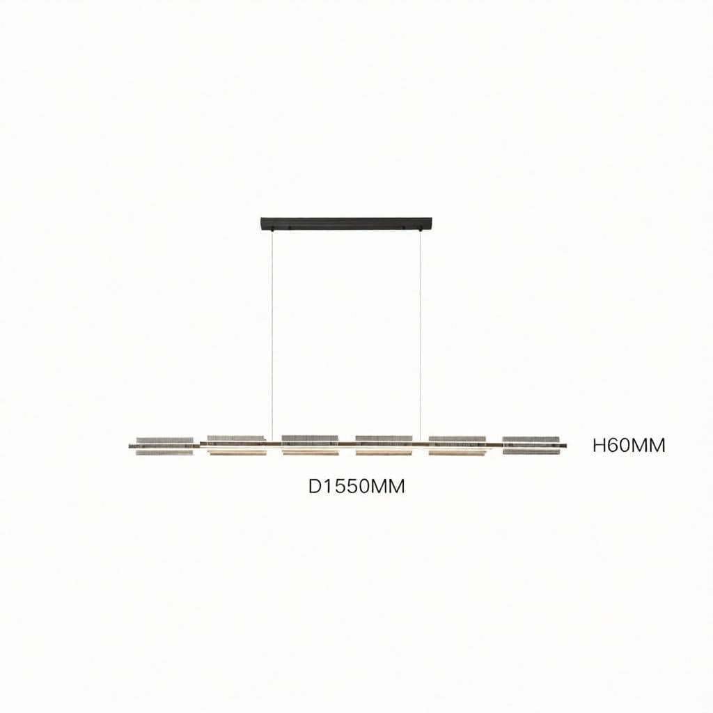 Alme | Linear Chandelier - Detail View #4 | HomeCartel