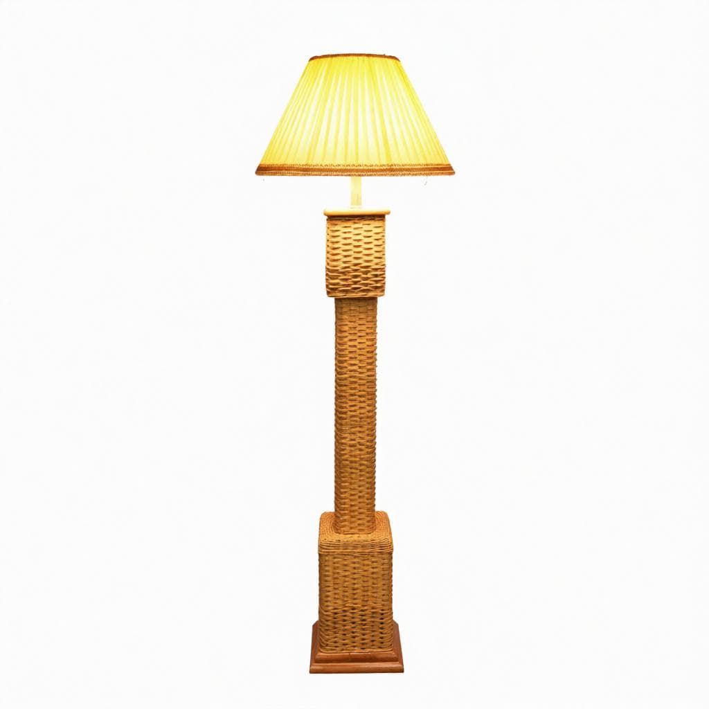Valoura | Rattan Floor Lamp - Home Cartel ®
