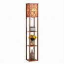 Talissa Une | Integrated Shelf Floor Lamp